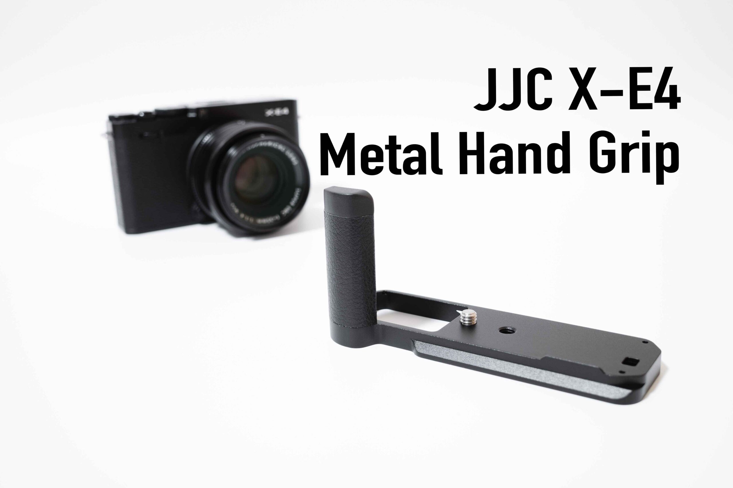 JJC X-E4専用グリップ「MHG-XE4」レビュー｜純正品に劣らない高 ...