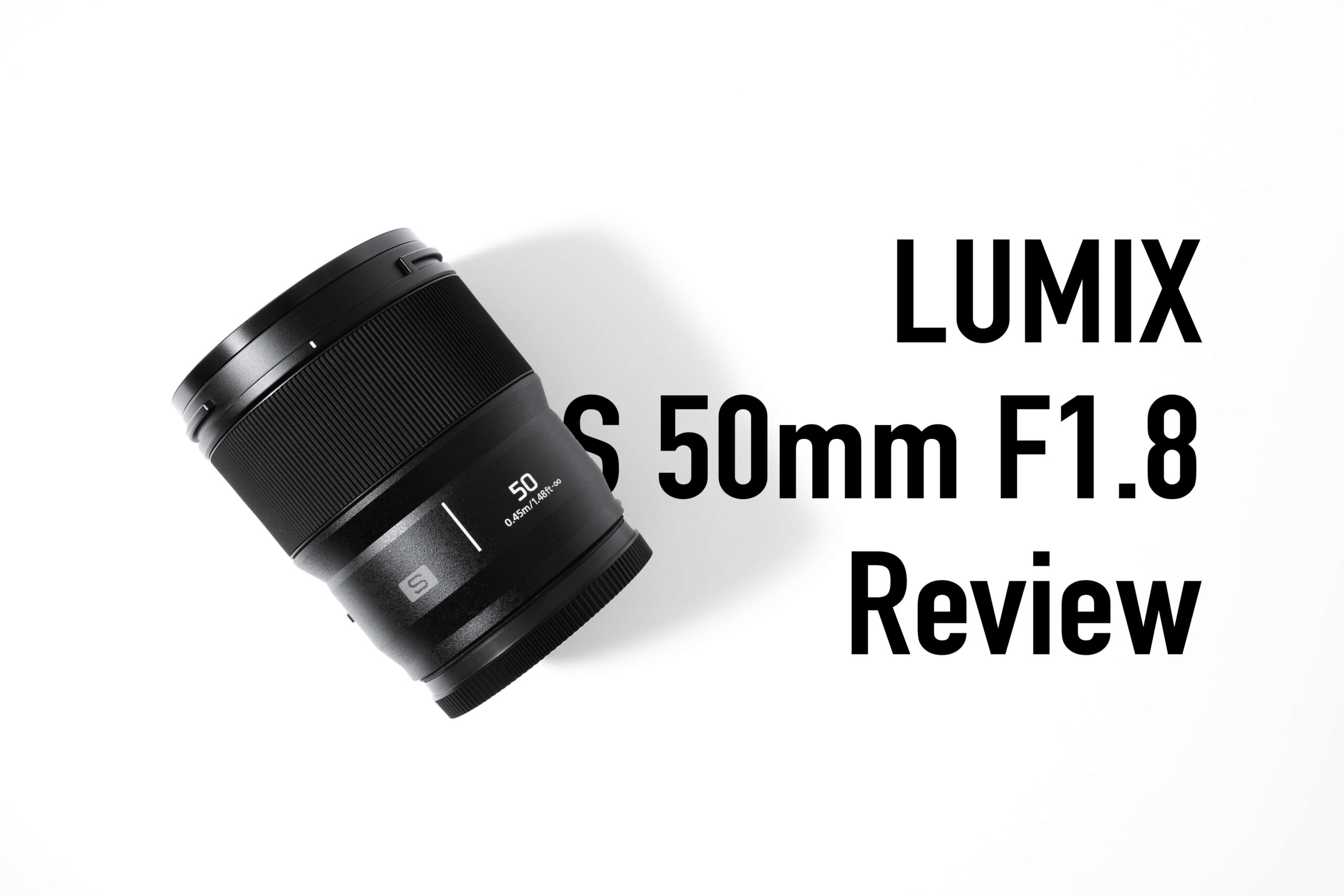 Lumix 50mm f1.8 単焦点レンズ-